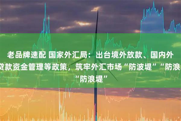 老品牌速配 国家外汇局：出台境外放款、国内外汇贷款资金管理等政策，筑牢外汇市场“防波堤”“防浪堤”